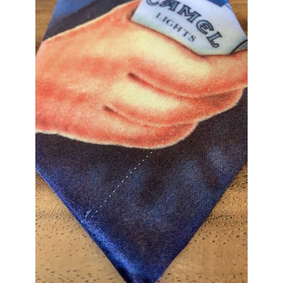 Vintage Joe Camel Men's Tie Camel Lights Synthetic 58" Savvy USA - Picture 3 of 11